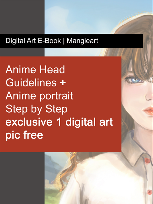 Step by Step Anime Head Guildelines